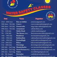 Water Safety Classes 2025