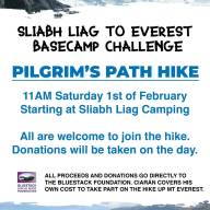 Pilgrims Patch Hike in Aid of The Bluestack Foundation 