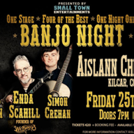 *Cancelled* Banjo Night in Áislann Chill Chartha 25 October